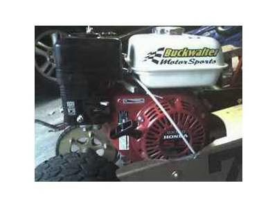 new honda gx160 race kart!!