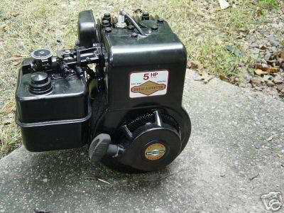 5 Hp Briggs Engine, Briggs and Stratton motor