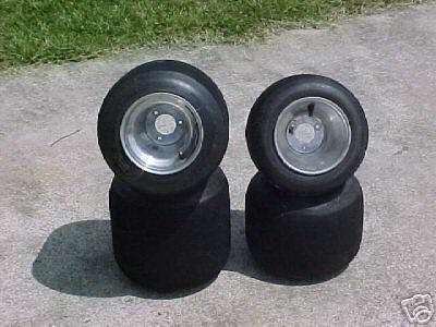 GO-KART TIRES BURRIS DXA ON RIMS 