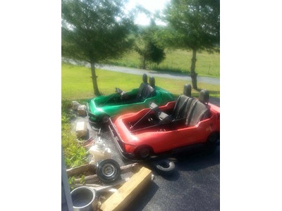 2 shaller go karts 