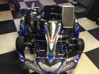 Arrow 125cc Honda Stock Moto CR125 kart