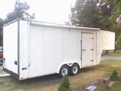 Vintage 28 Ft. Goose Neck Trailer