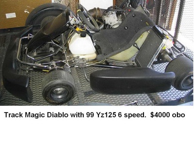 TrackMagic Diablo with Yz125 6speed
