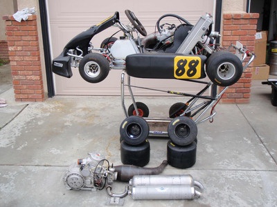 PTK Kart w/ lots of extras