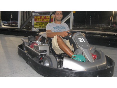Racing kart style FEC karts