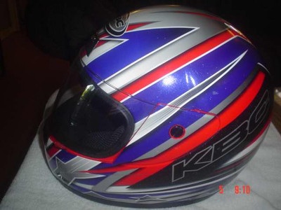 KBC Stars And Stripes Full Face Helmuts