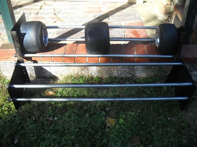 Kart Tire Racks / Carriers
