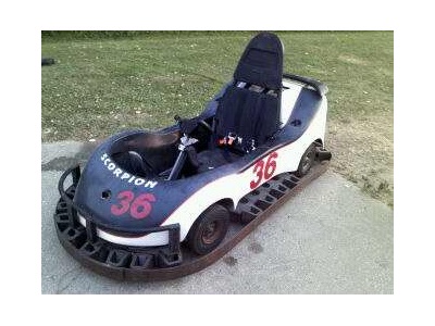 9HP honda scorpion consession cart. 