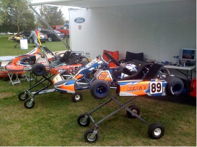 2004 BRM 125cc Shifter Karts for Sale 2x