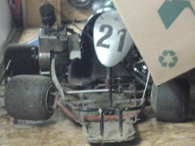 Racing Flat Track Go Kart!!!